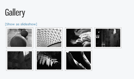 NextGen screenshot of nextgen gallery