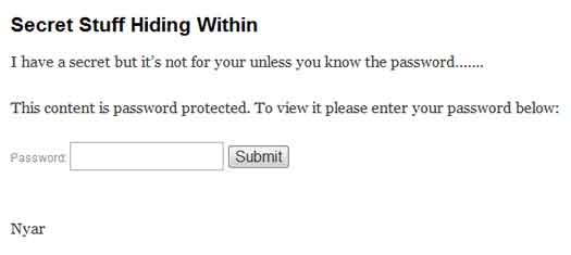 pw-protect4 text password protected