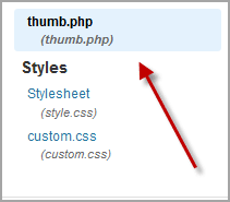 Tim Thumb theme file