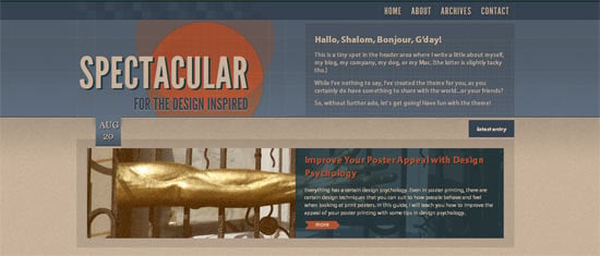 freshthemes Spectacular Free WordPress Theme