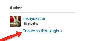 WordPress.org plugin donate link