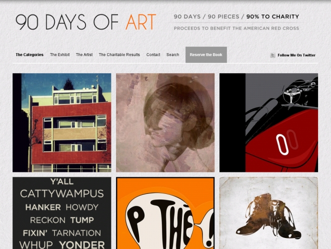 90-days-of-art-wordpress-site