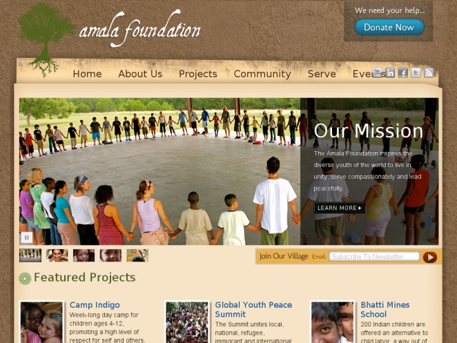 amala-foundation-wordpress-site