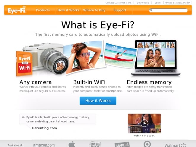 eye-fi-wordpress-site