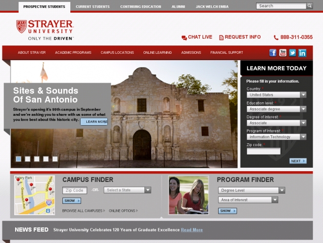 stayer-university-wordpress-site