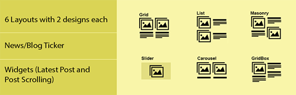news and blog designer logo