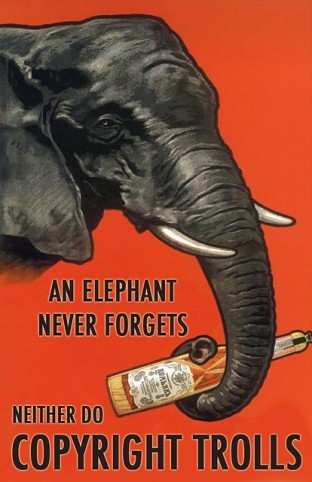 An elephant never forgets copyright