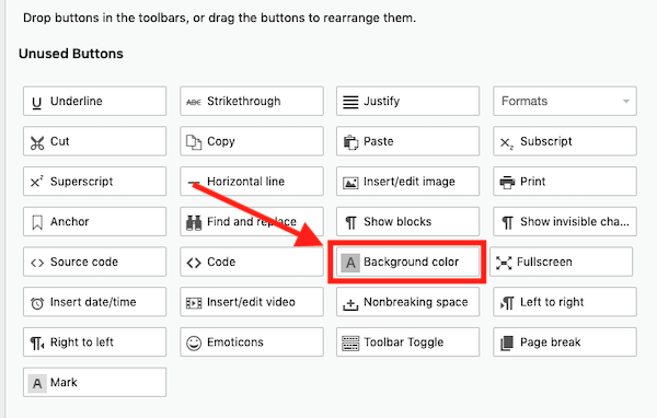 Add the additional text background color option to have the option of highlighting your text