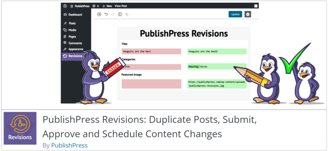 PublishPress Revisions plugin.