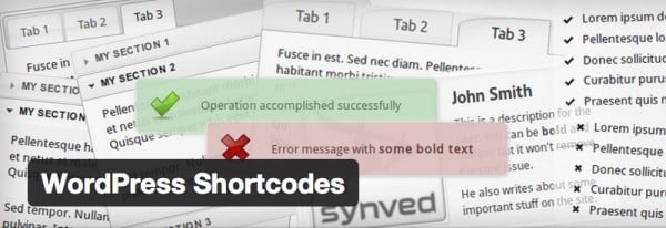WordPress Shortcodes image