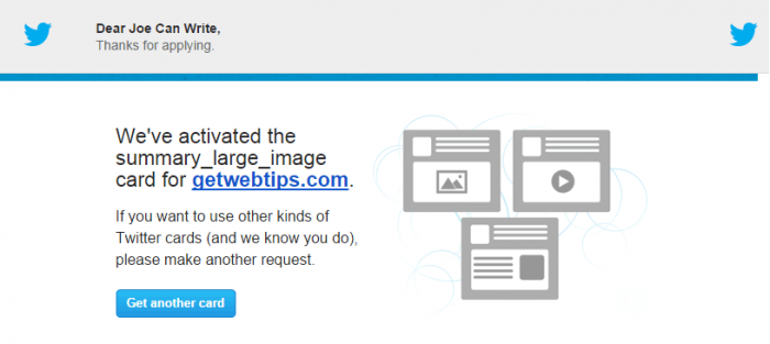 Approval Email