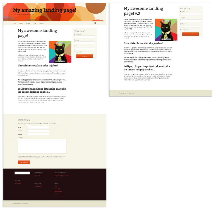 Landing-pages-in-WordPress