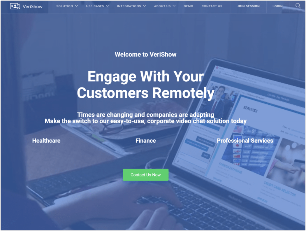 verishow website