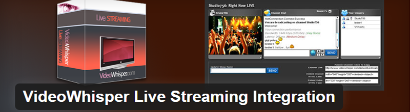 Stream your concert, class, or other events live, right from your WordPress site.