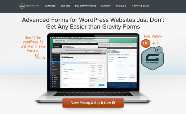 The Gravity Forms plugin has three purchase options