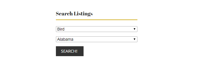 Listing search.