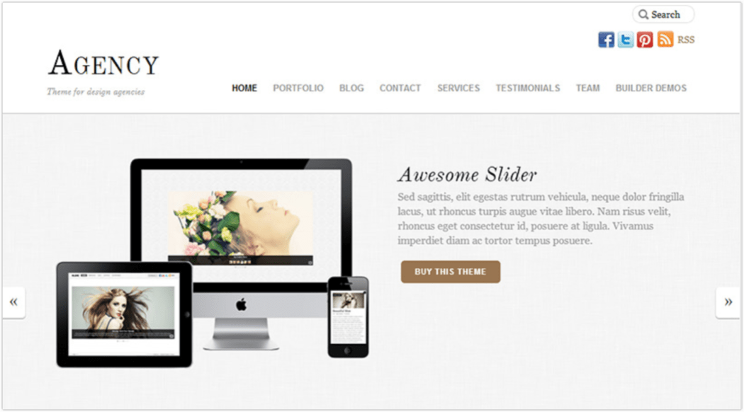 Agency theme.