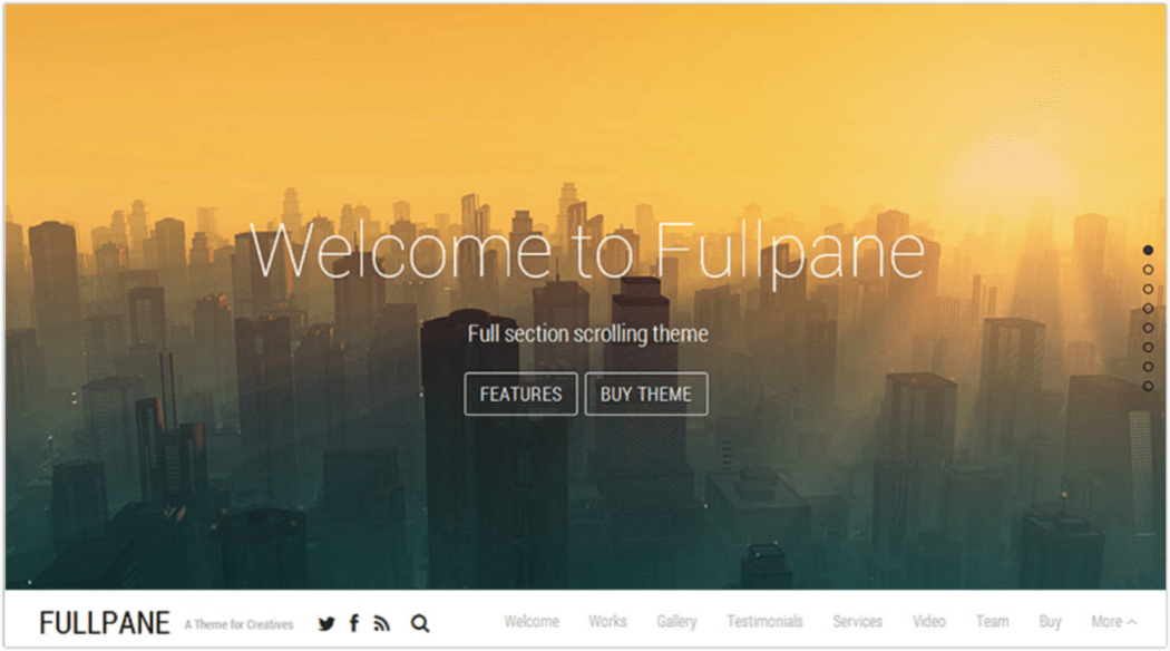 Fullpane theme.