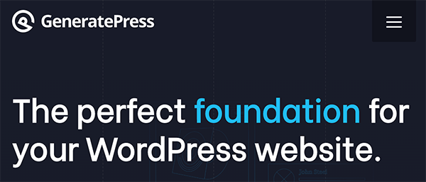 generatepress header.
