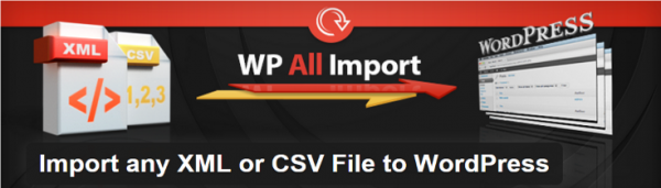 Import any XML or CSV File to WordPress image