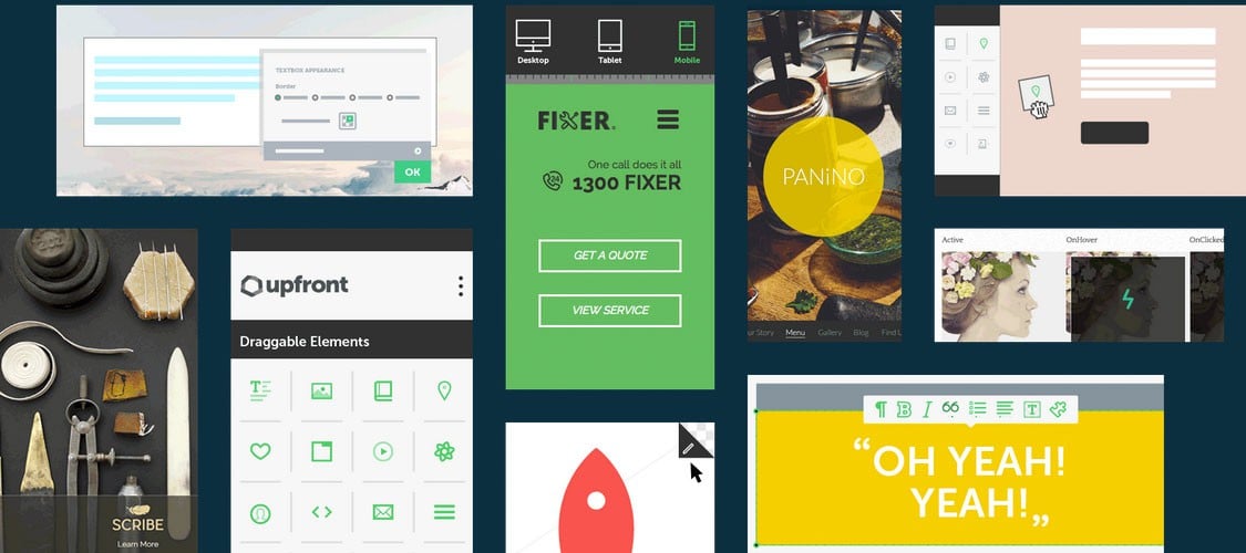 Looking for a great site design? Check out our Upfront themes.