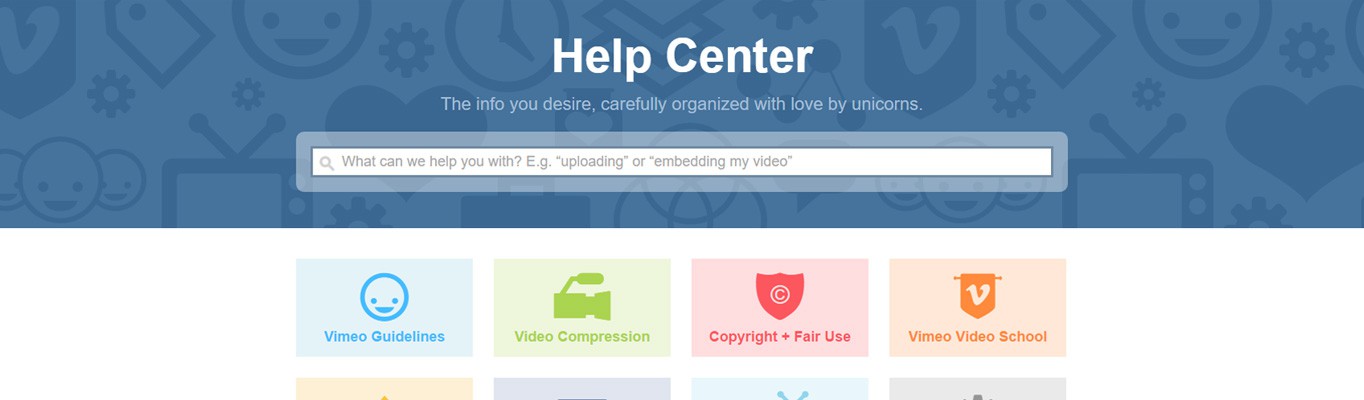 When you're in need the help center has all the answers.