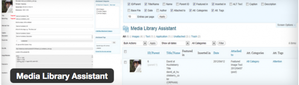 Media Library Assistant image