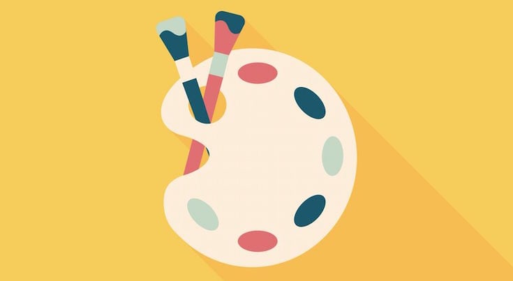 Easel illustration