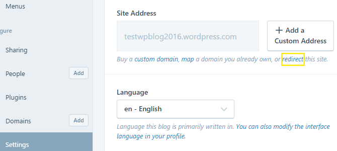 You can easily redirect your old blog address to your new one, for a small fee.