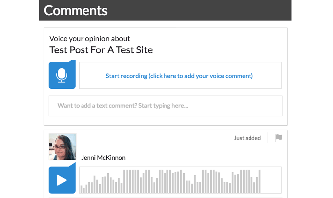 Heyoya comment example