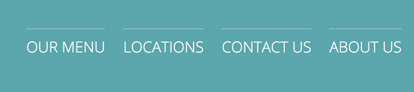 A simple, but effective menu microinteraction