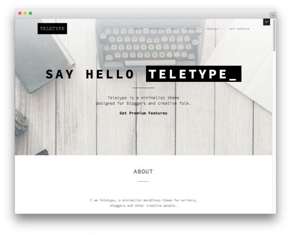 Teletype image