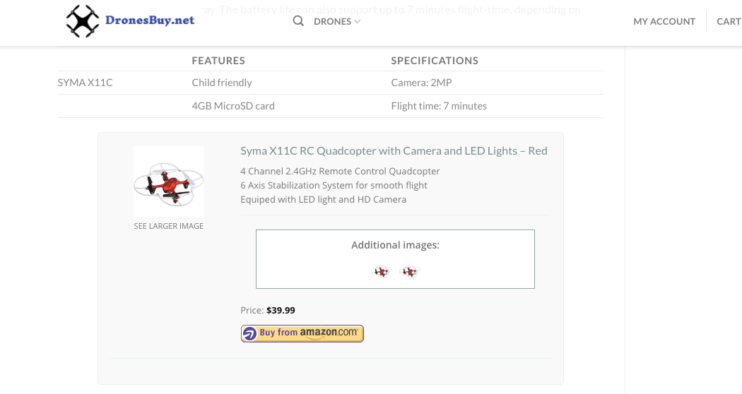 Setup review content nicely