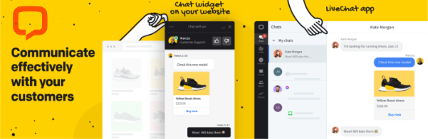LiveChat banner