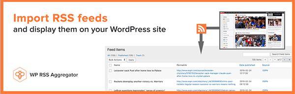 WP RSS Aggregator
