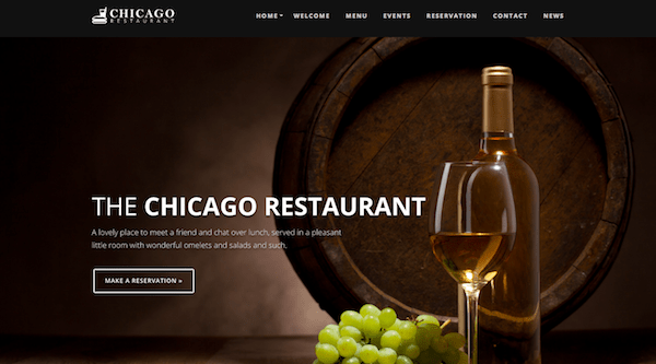Chicago WordPress theme