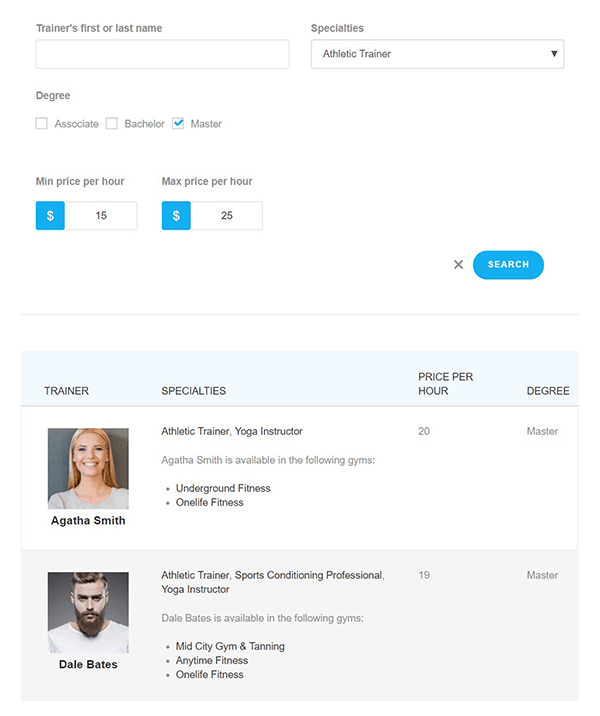 Multiple filter options in Toolset