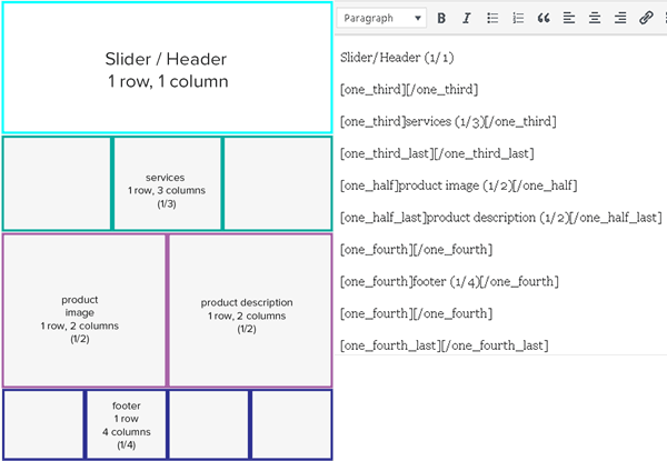 Creating columns before page builder plugins