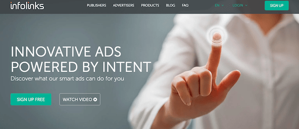 A look at the Infolinks ad platform