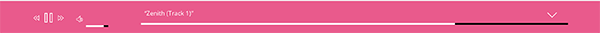 Audio Dock player example.