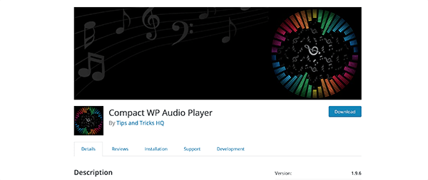 Compact WP Audio Player image