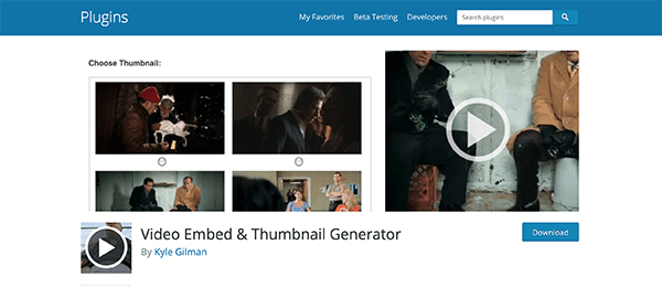 Video Embed & Thumbnail Generator image