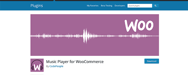 Music Player for WooCommerce image