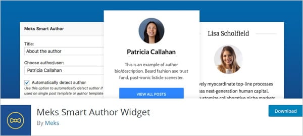 Meks Smart Author Widget.