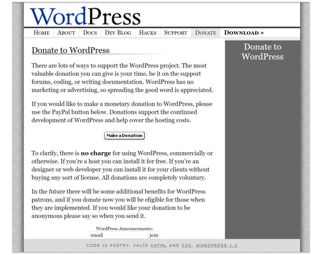 2004 Donate