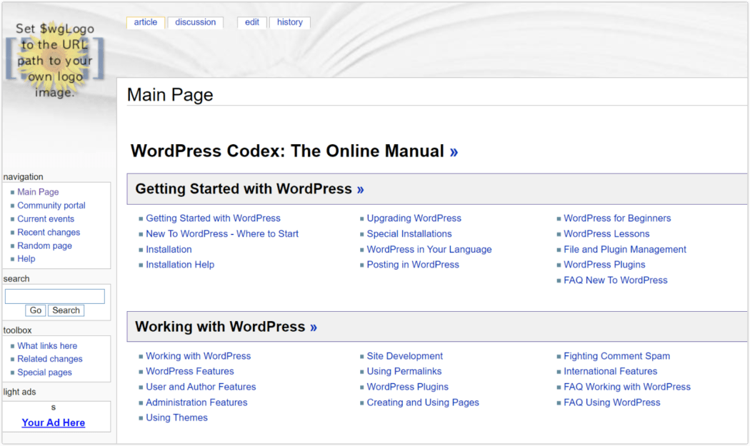 2005 Docs > Wiki Documentation