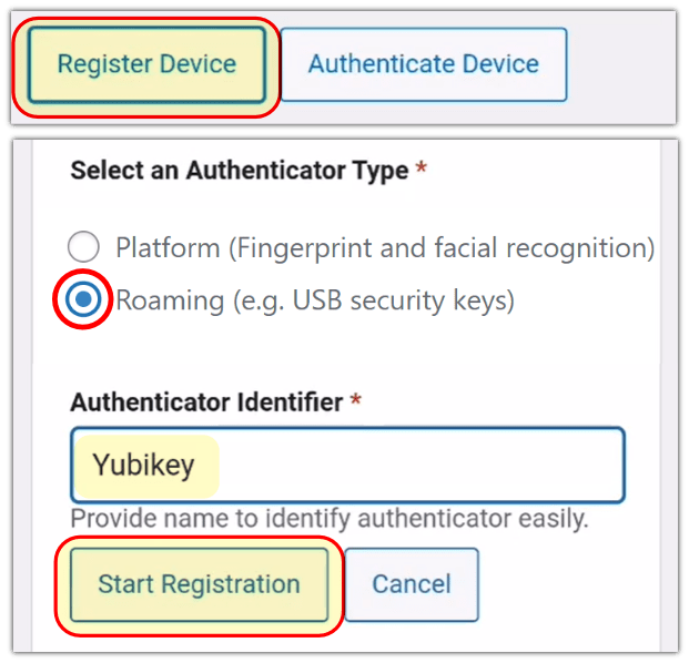 webauth register device