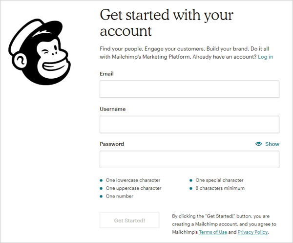 Mailchimp Signup Form